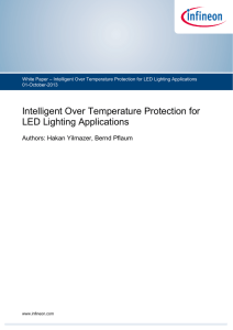 Intelligent Over Temperature Protection for LED Lighting