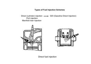 Types of Fuel Injection Schemes