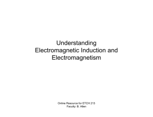 Understanding Electromagnetic Induction and Electromagnetism