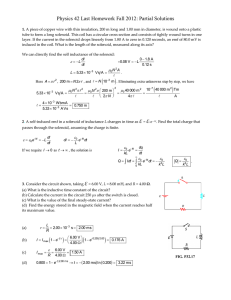 Physics 42 Chapter 29 Homework