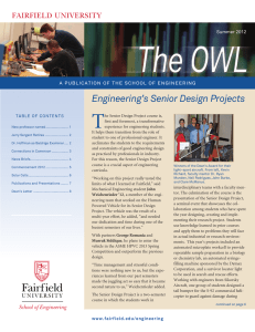 Engineering`s Senior Design Projects