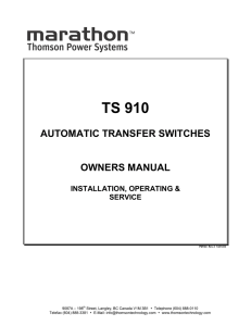 TS910 Manual - Davidson Sales Shop