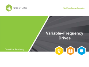 Variable–Frequency Drives