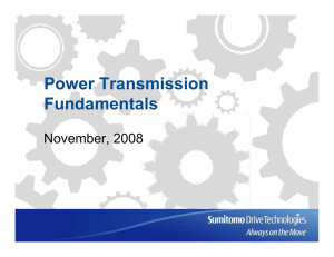 Power Transmission Fundamentals