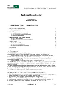 Technical Specification