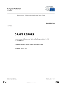 EN EN DRAFT REPORT - European Parliament