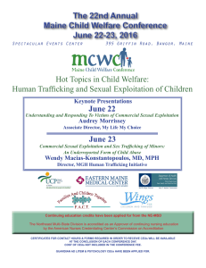 The 22nd Annual Maine Child Welfare Conference June 22