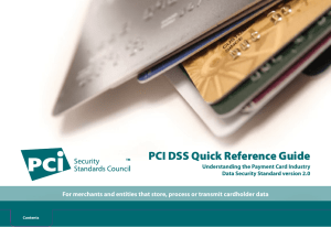 PCI DSS Quick Reference Guide - PCI Security Standards Council