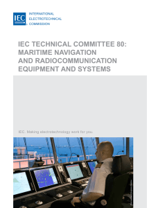 maritime navigation and radiocommunication equipment and