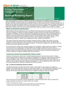 What is technical monitoring? Technical monitoring installation