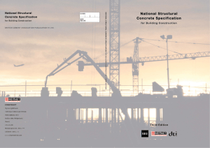 National Structural Concrete Specification (Edition 3)