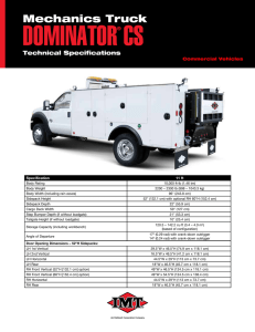 dominator® cs - Iowa Mold Tooling Co., Inc.