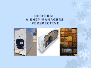 What is a reefer container?