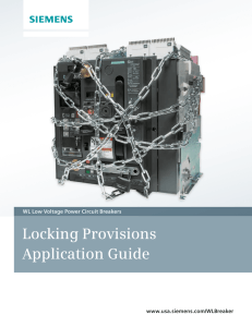 Locking Provisions Application Guide