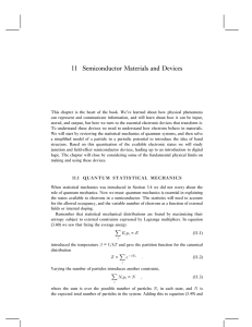 11 Semiconductor Materials and Devices