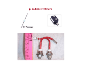 p- n diode rectifiers