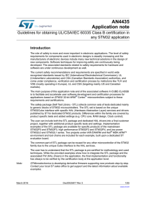 Guidelines for obtaining UL/CSA/IEC 60335 Class B certification in