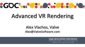 Advanced VR Rendering