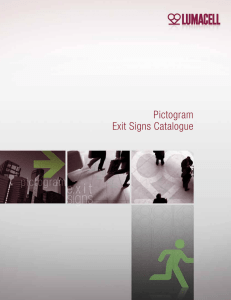 Pictogram Exit Signs Catalogue