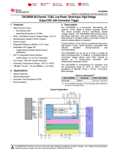 96-Ch, 12-Bit, Low-Power, Serial Input, High