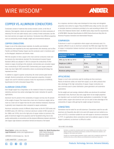 Copper Vs. Aluminium Conductors Wire Wisdom