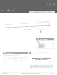 installation: profile led 1