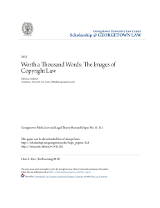 Worth a Thousand Words: The Images of Copyright Law