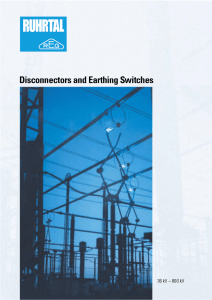Disconnectors and Earthing Switches