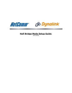 Half Bridge Mode Setup Guide