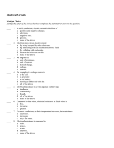 Electrical Circuits