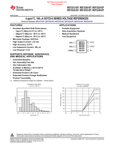 4-ppm/C 100-uA SOT23-6 Series Voltage