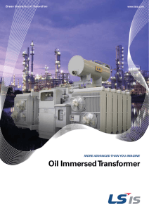Oil Immersed Transformer