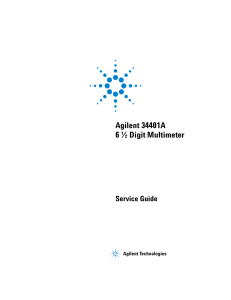 Agilent 34401A Digital Multimeter