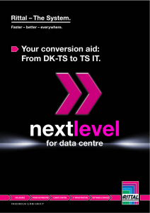 Your conversion aid: From DK-TS to TS IT. for data centre