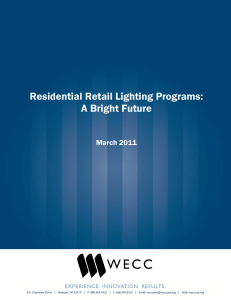 Residential Retail Lighting Programs: A Bright Future