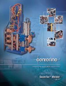 SeamTec Roll Spot Welder Brochure