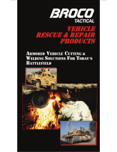 Military Repair Products Brochure - Broco