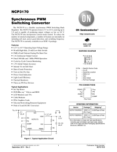 Synchronous PWM Switching Converter