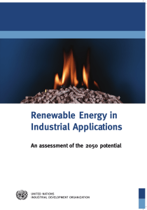 Renewable Energy in Industrial Applications