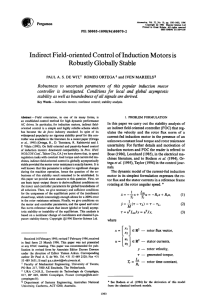 Indirect Field-oriented Control of Induction Motors is Robustly