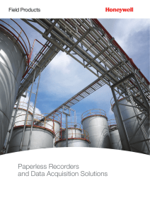 Paperless Recorders and Data Acquisition Solutions