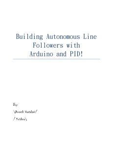 Building Autonomous Line Followers with Arduino