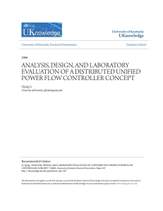 Unified power Flow Controller (UPFC) - UKnowledge