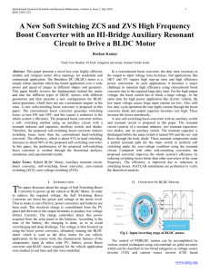 A New Soft Switching ZCS and ZVS High Frequency Boost