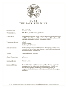 THE JACK RED WINE