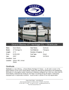 Grand Banks 47 Heritage CL