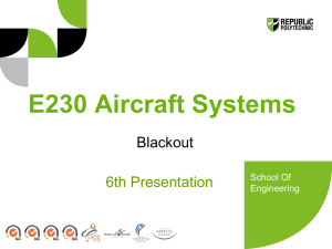 E230 Aircraft Systems