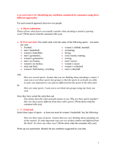 1 LAB ASSIGNMENT #1: Identifying key attributes considered by