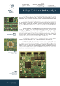 PETsys TOF Front End Board /D