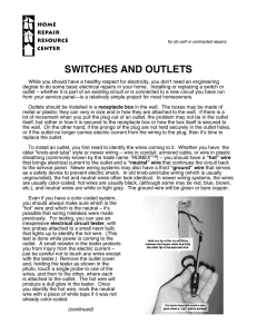 SWITCHES AND OUTLETS